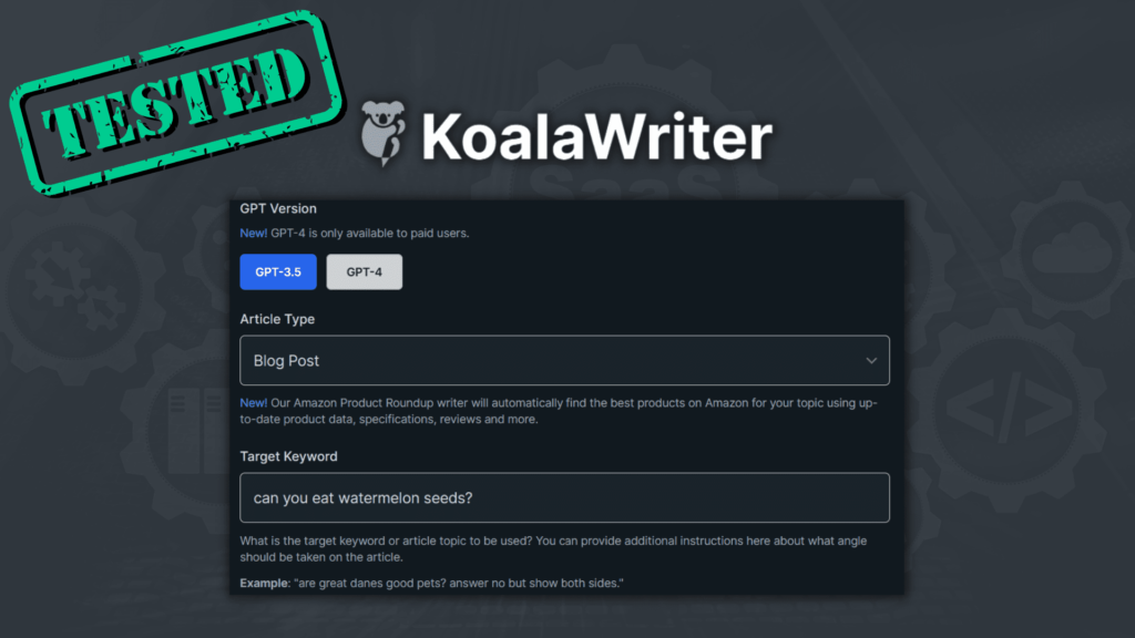 KoalaWriter Review: The Best AI Writing Tool Around