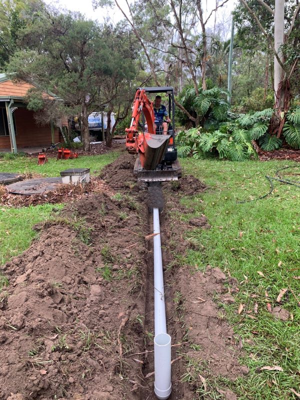 Storm Water Drains Machine Digup